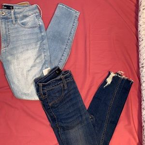 Hollister skinny duo jeans
